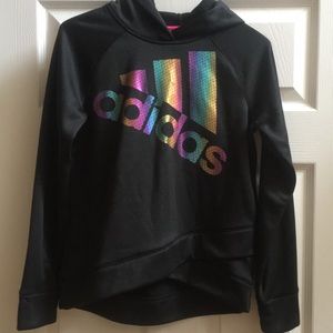 Adidas girls ALine hoodie